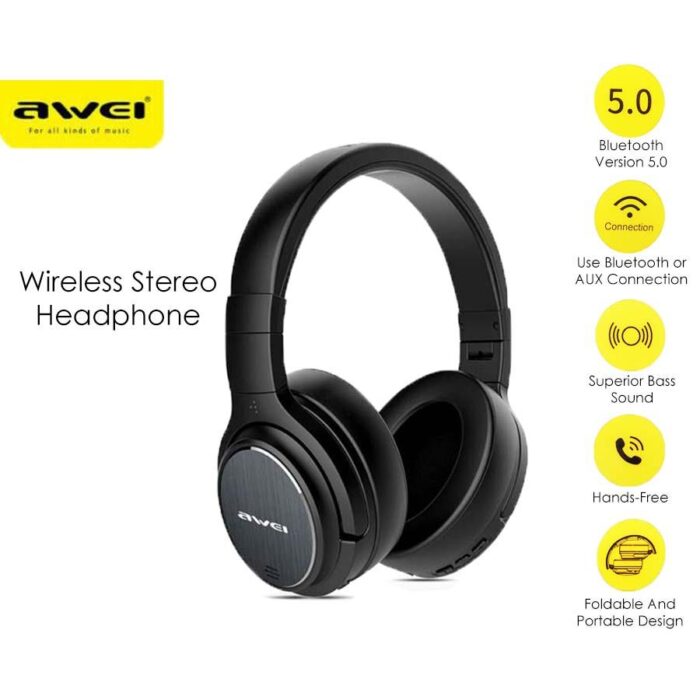 Awei A780BL Foldable Bluetooth Headphone 1