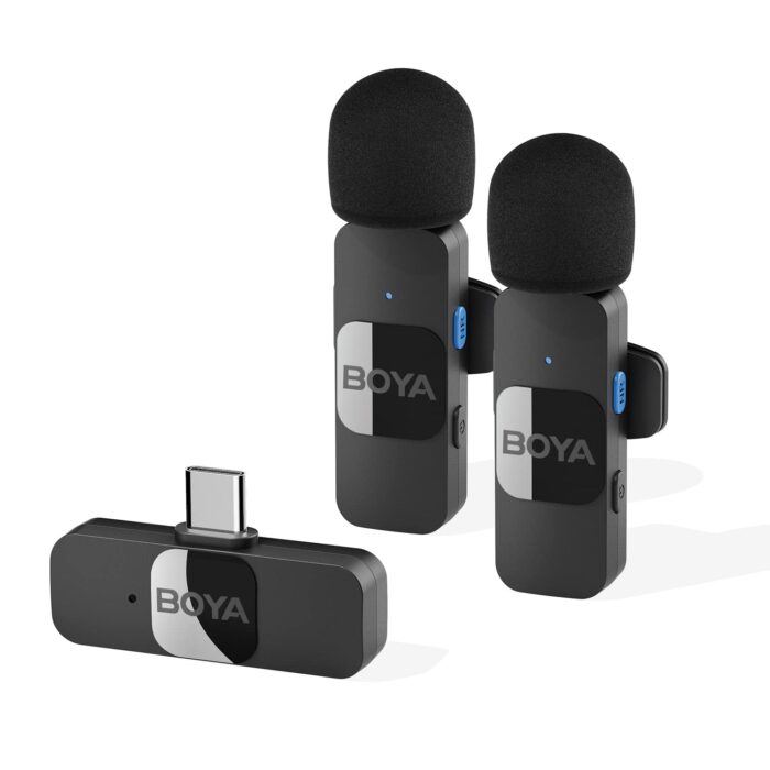 BOYA BY-V20 Wireless Microphone for Type-C Devices (1:2) 1