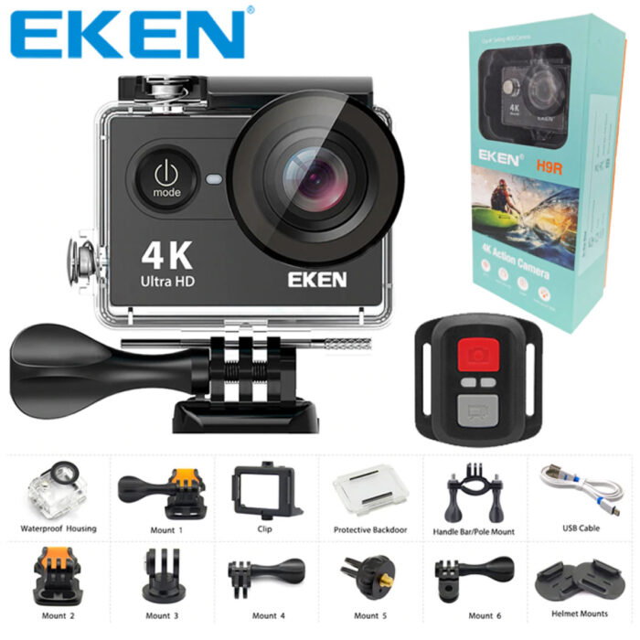 EKEN H9R Action Camera with Accessories 1
