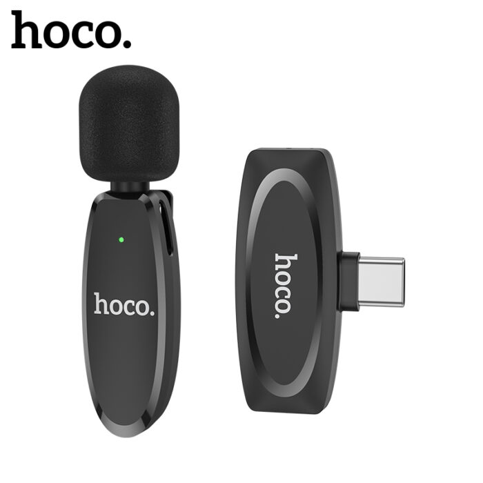 Hoco L15 Type-C Lavalier Wireless Microphone 1