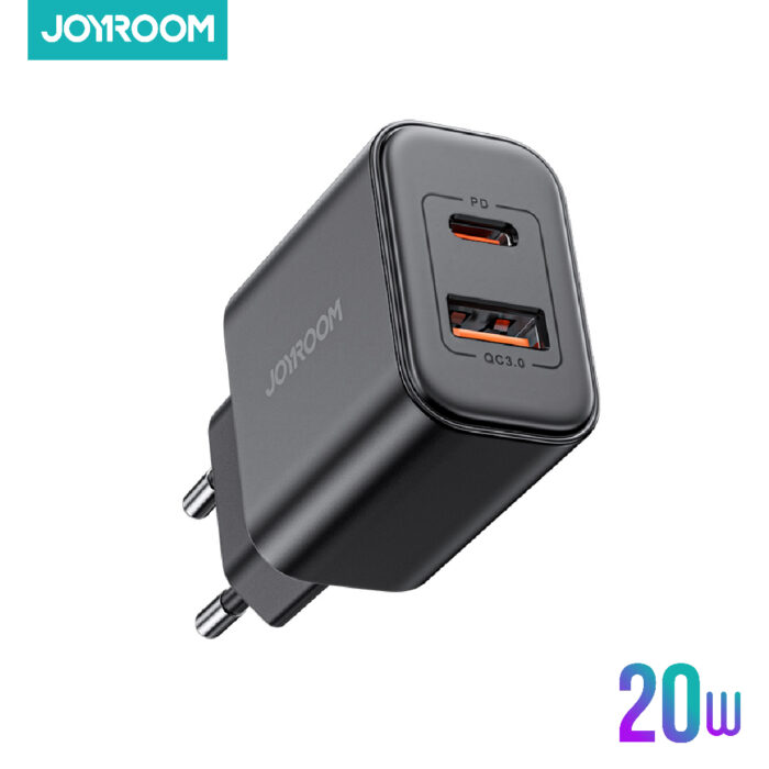 Joyroom 20W PD+QC 3.0 Dual-Port Fast Charger 1