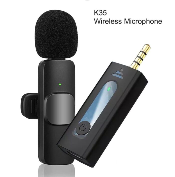 K35 Wireless Microphone For 3.5mm Supported Devices (1:1) 1