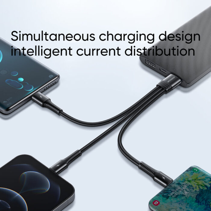 Joyroom 3 In 1 Charging Micro,Type-c,lightning Cable 2