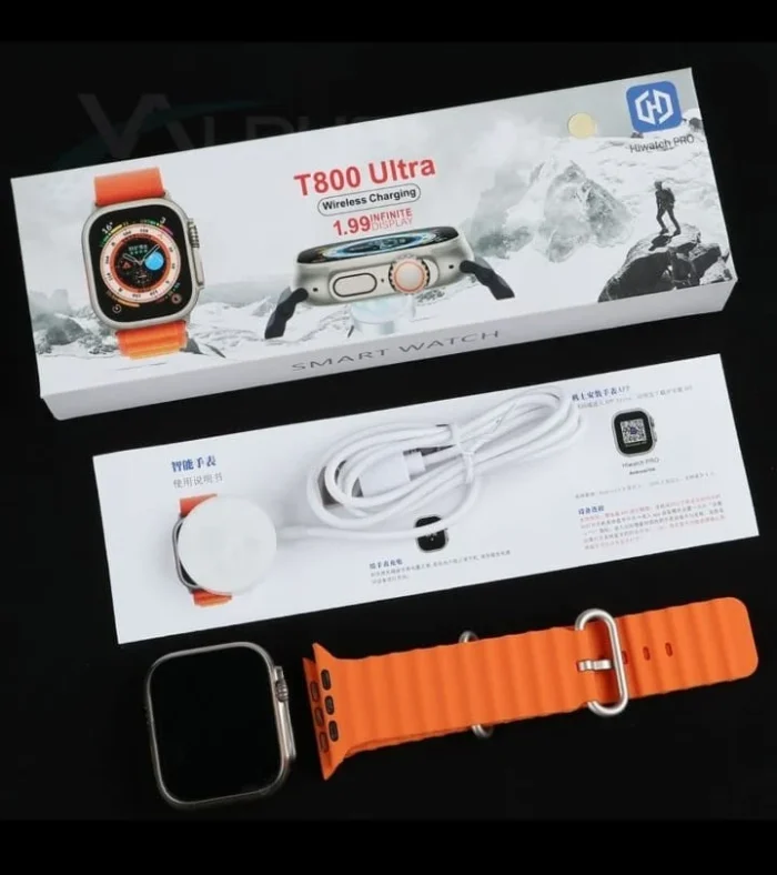 Newest T800 Ultra Smartwatch Series 8 with Wireless Charging 2