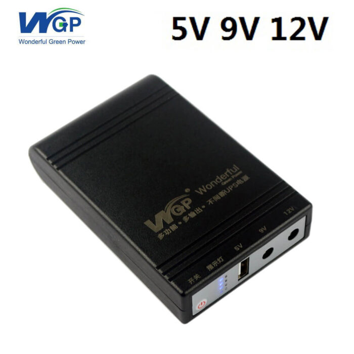 WGP mini UPS 5/9/12v- Router & ONU up to 8 Hours Backup 1