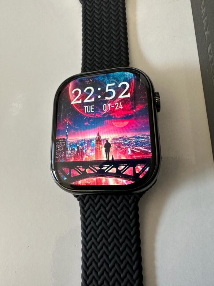 WS-S9 MAX Smartwatch with AMOLED Display and 2 Strap 3