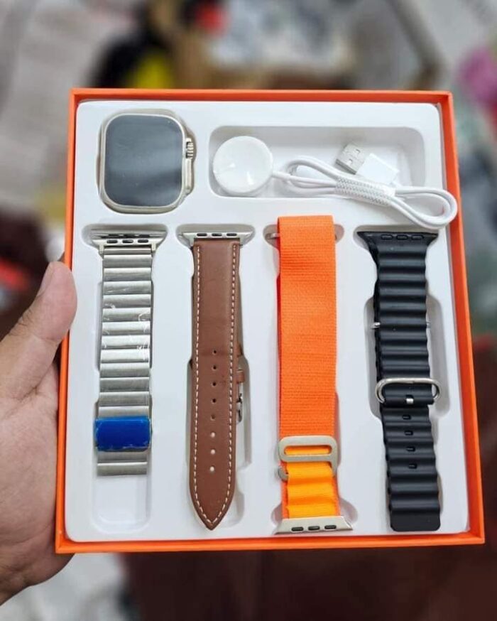 Y10 ULTRA Smart Watch With 4 Straps 1
