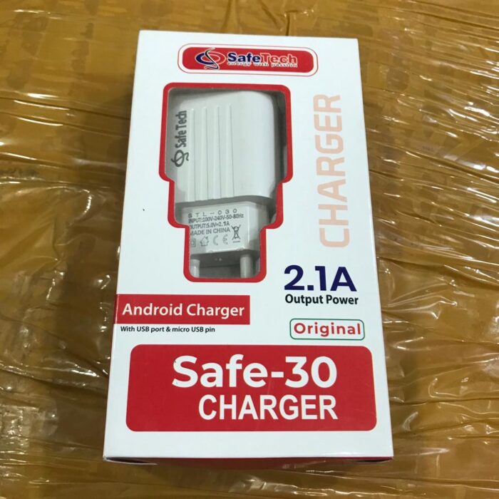 Safe Tech Safe-30 2.1A Micro USB Charger 1