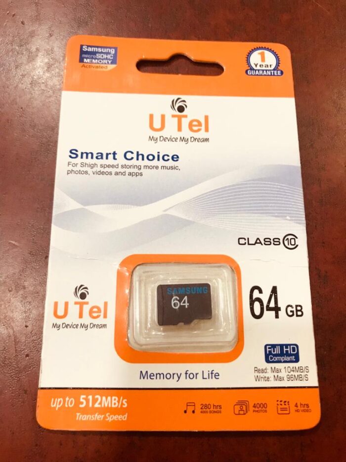 U Tel 64GB Memory Card 1