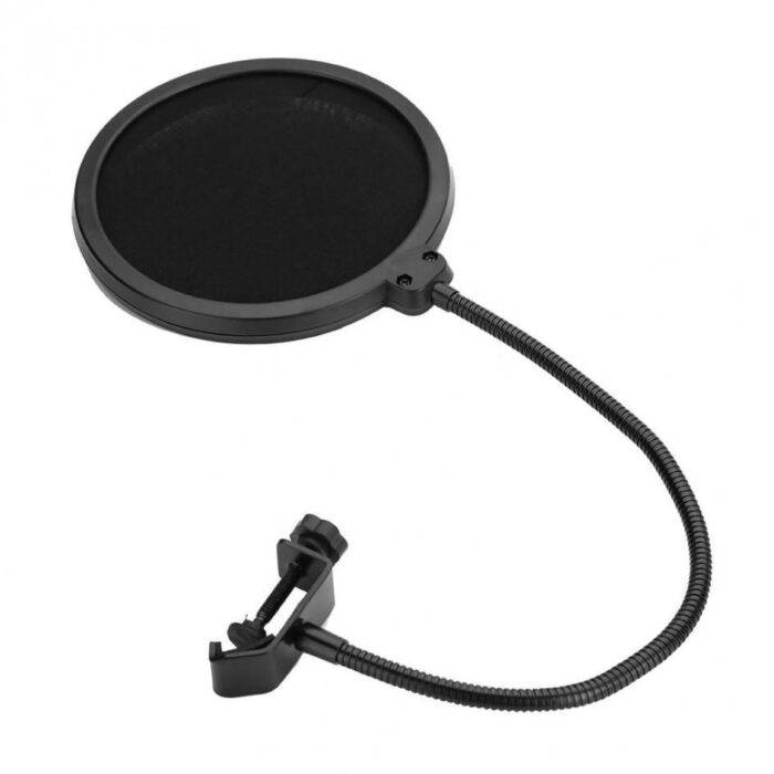 Wind Pop Filter For Microphone With Adjustable Arm 1