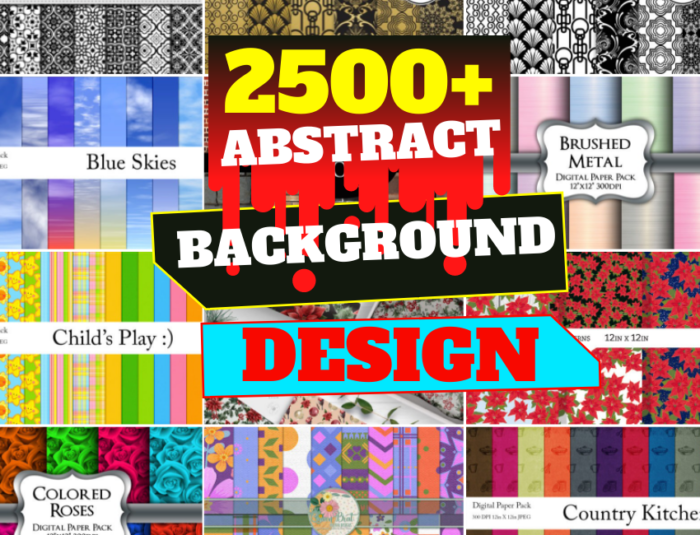 2500+ High Quality Background Design Bundle 1
