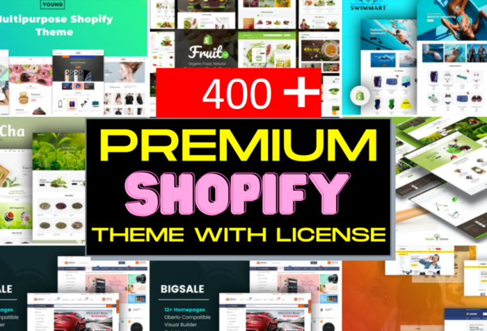 400+ Best Premium Shopify Theme Bundle 1