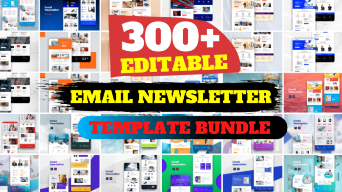 300+ Editable Email Newsletter Design Template 1