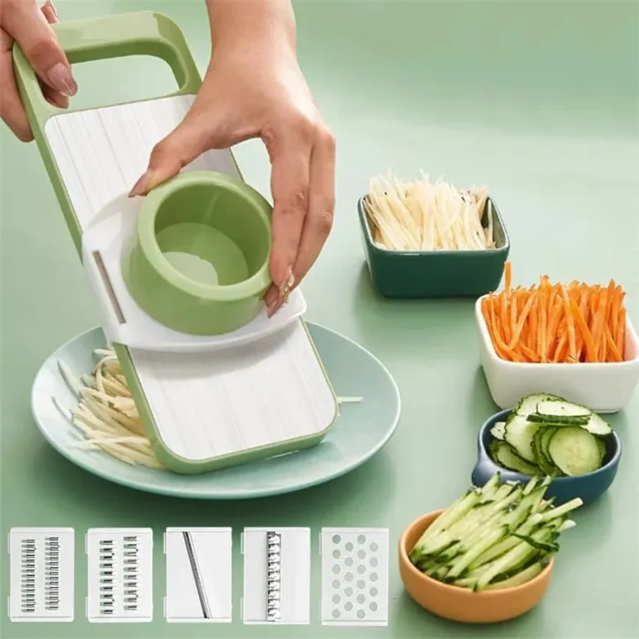Kitchen 5-In-1 Multifunctional Vegetable Slicer Cutter 1