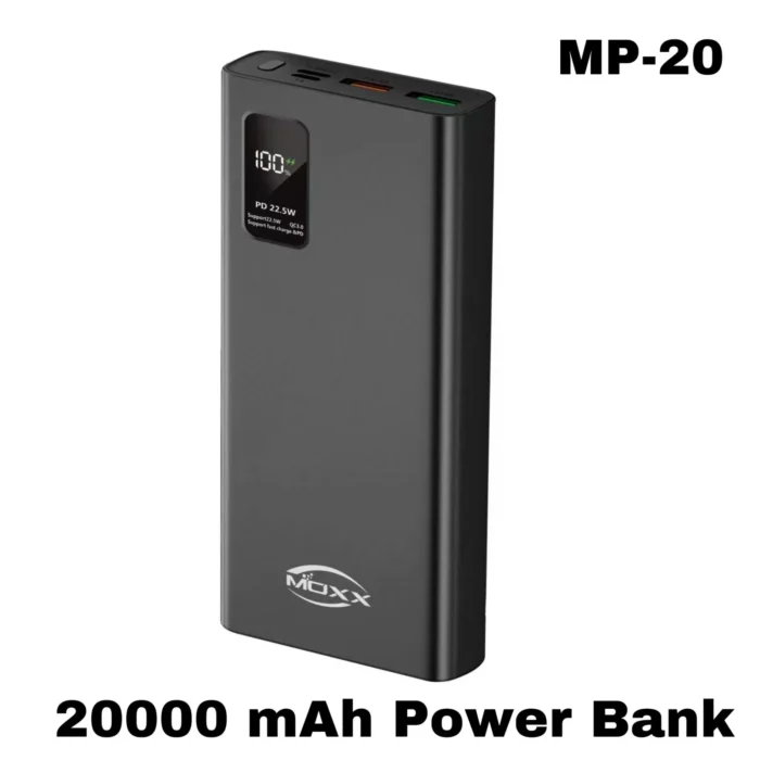 MOXX 22.5W 20000 Power Bank 1