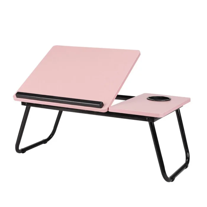 Tiltable And Foldable Double Head Laptop Table 3