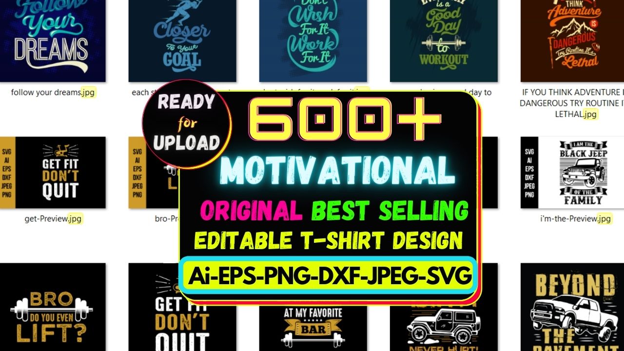 250k+ Original Editable T-Shirt Design Mega Bundle 22